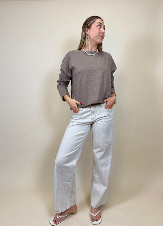 Taylor Jeans Sand Stripe