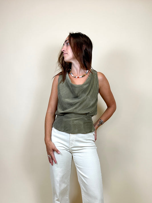 Lex Halter Wrap Top