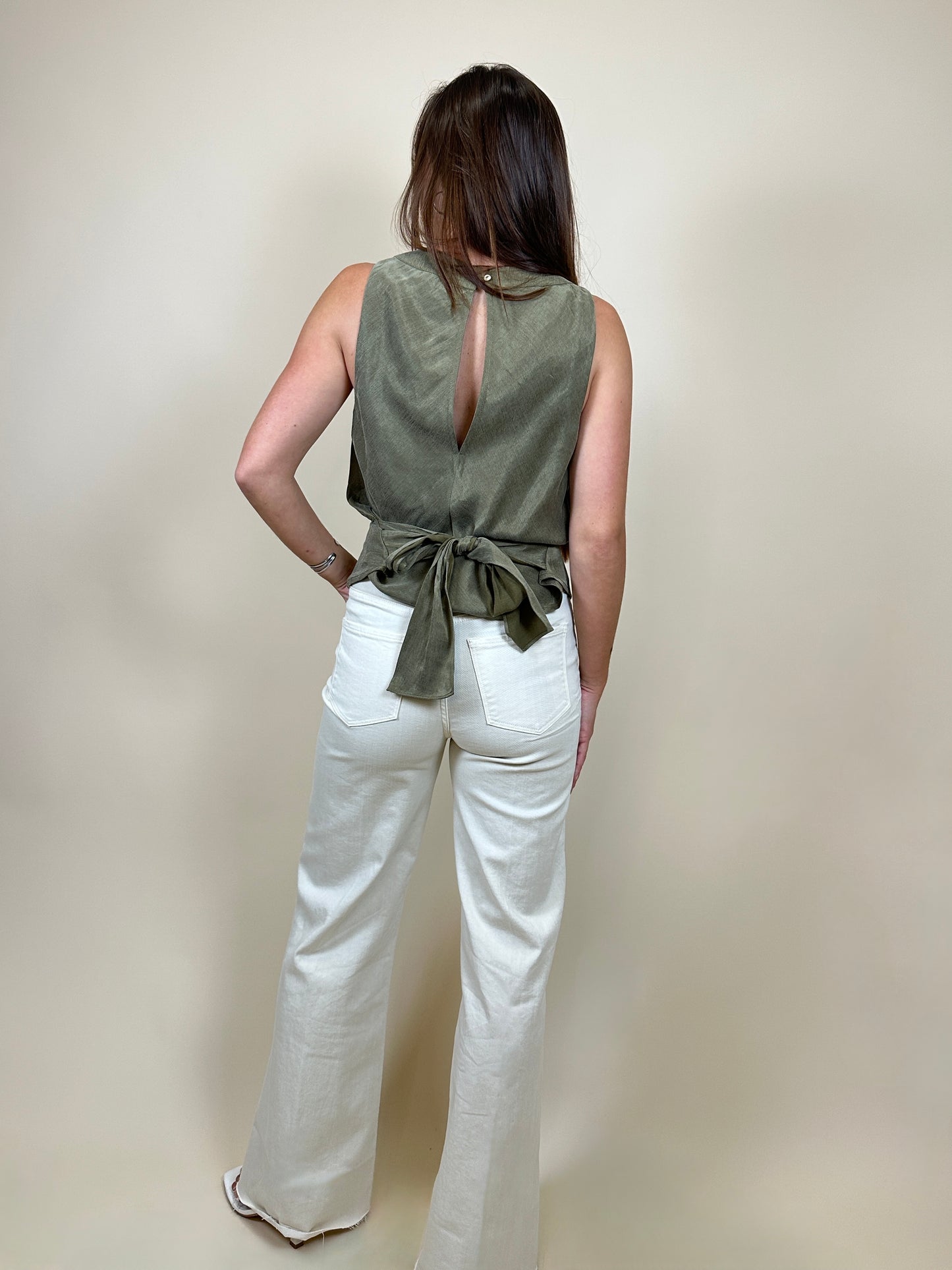 Lex Halter Wrap Top