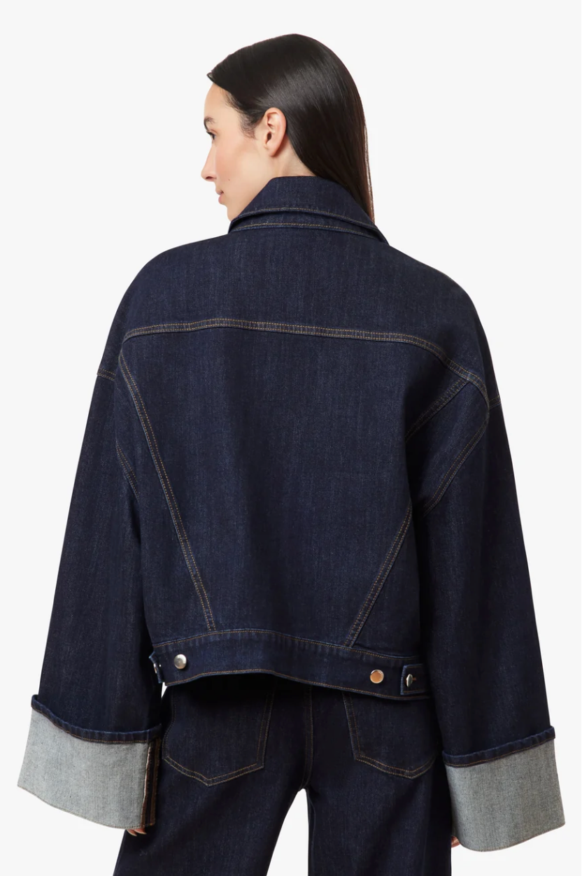 Cuffed Trucker Jacket