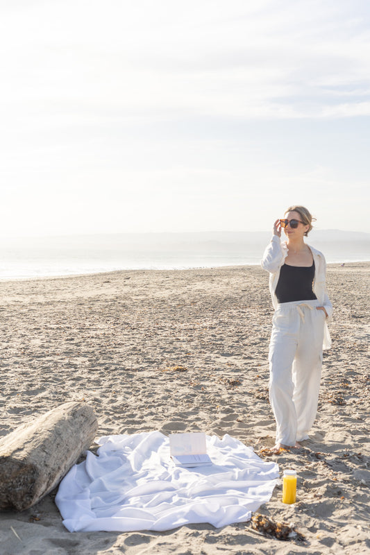 Cleo Pinstripe Pants | Jules Street Boutique