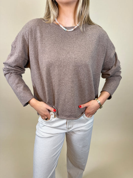 Essentials Long Sleeve Mocha