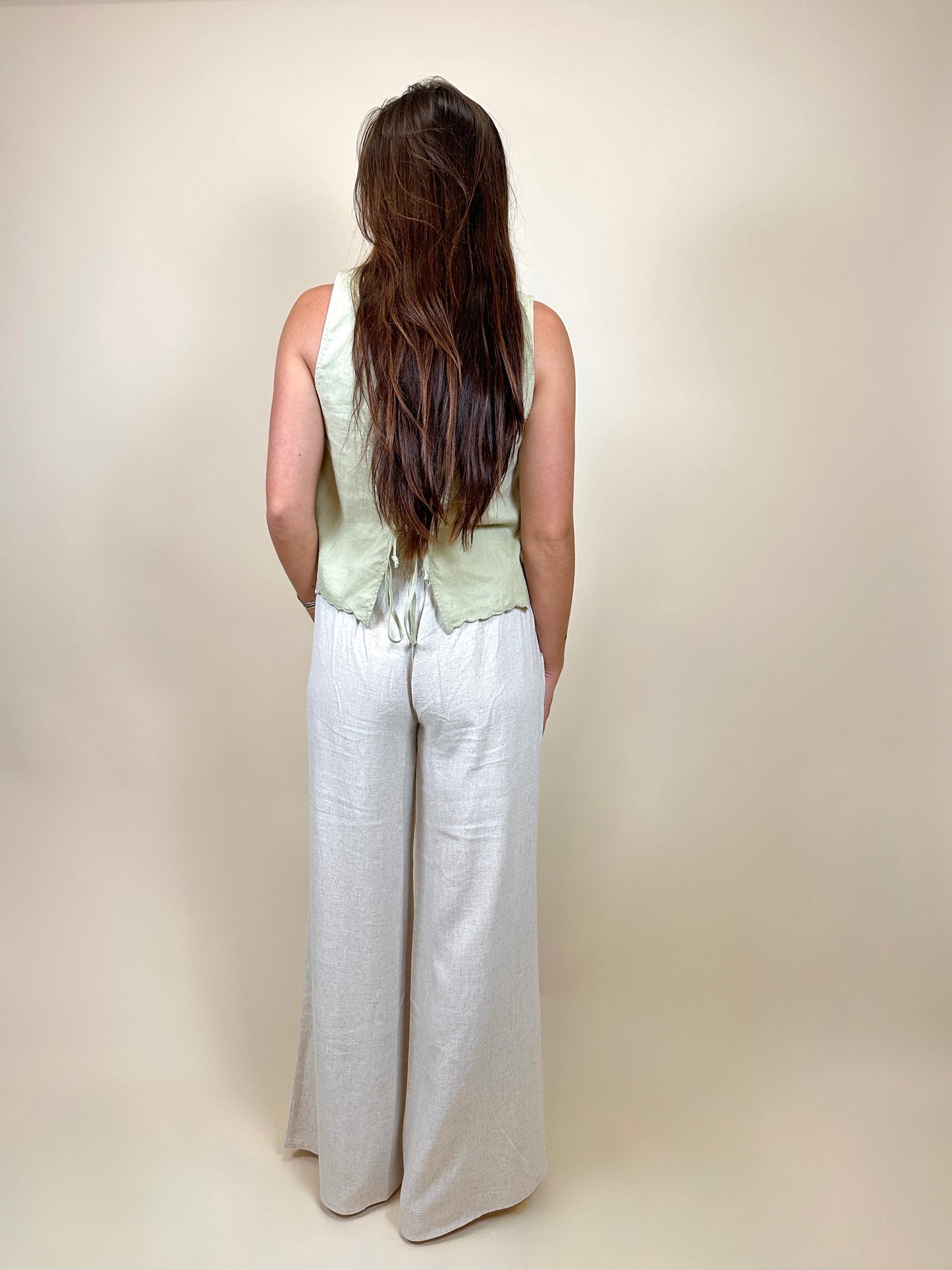 Lina Linen Pants Natural