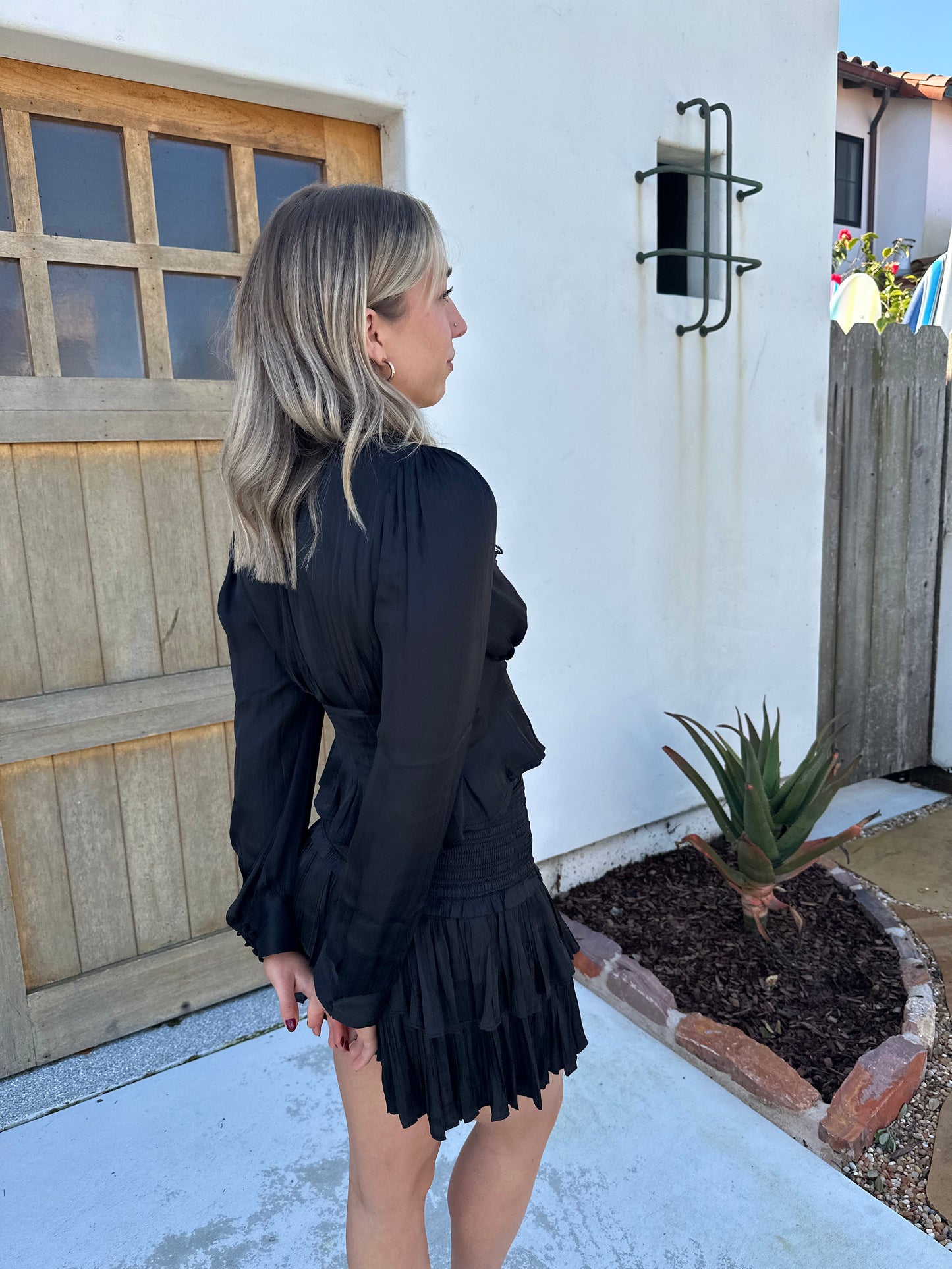 Florence Blouse Black | Jules Street Boutique