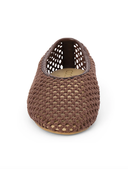 Marta Flat Chocolate