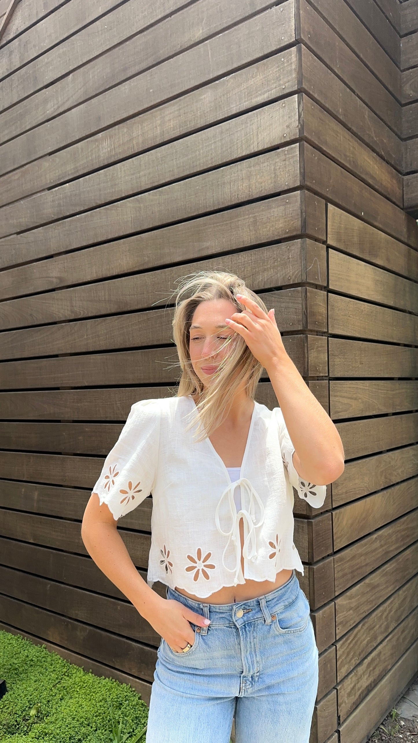 Sunny Embroidered Blouse | Jules Street Boutique