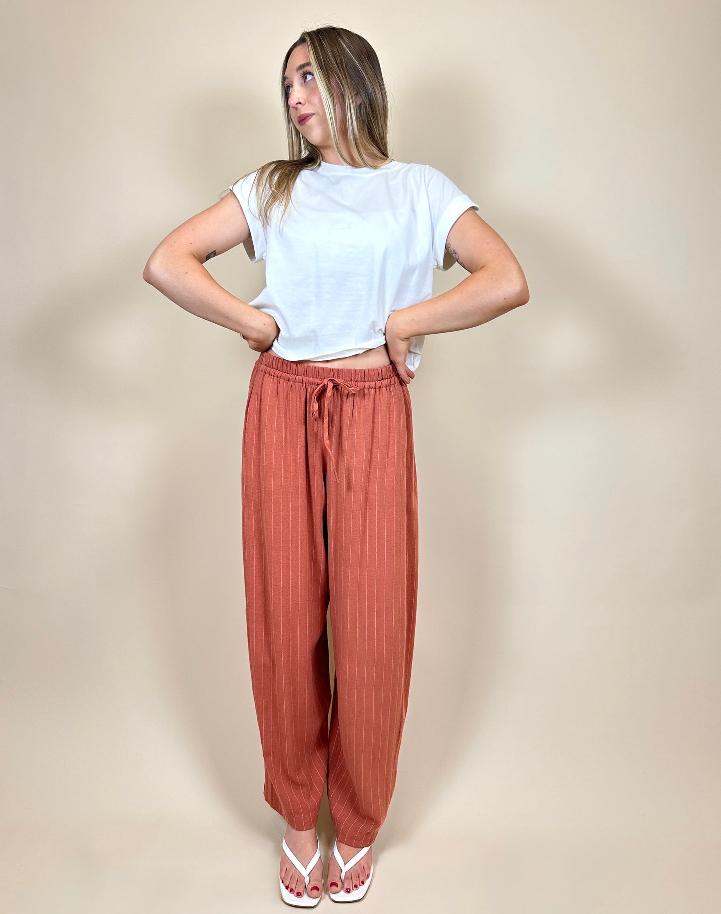 Sugarloaf Striped Pants