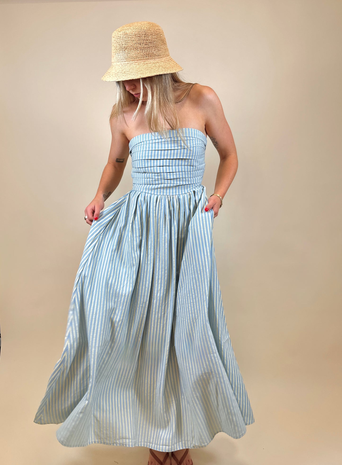 Colette Striped Dress