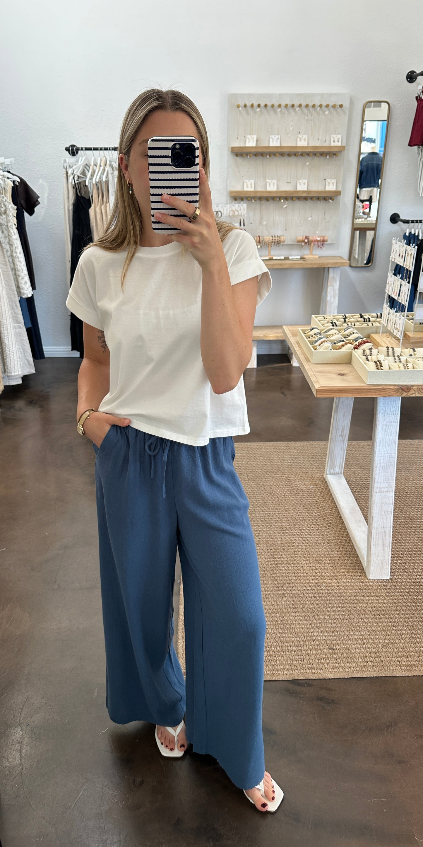 LENA LINEN PANTS