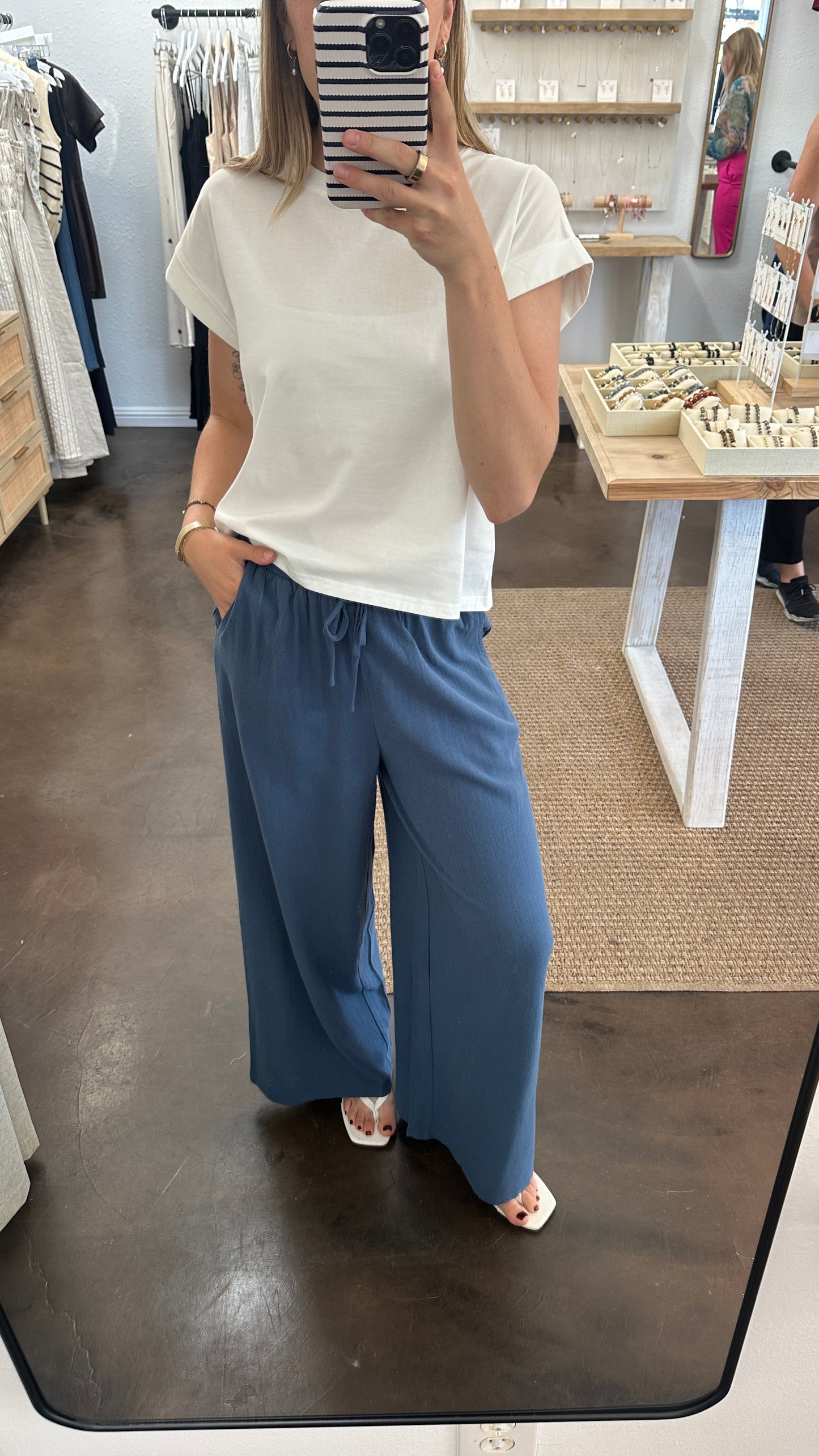 LENA LINEN PANTS