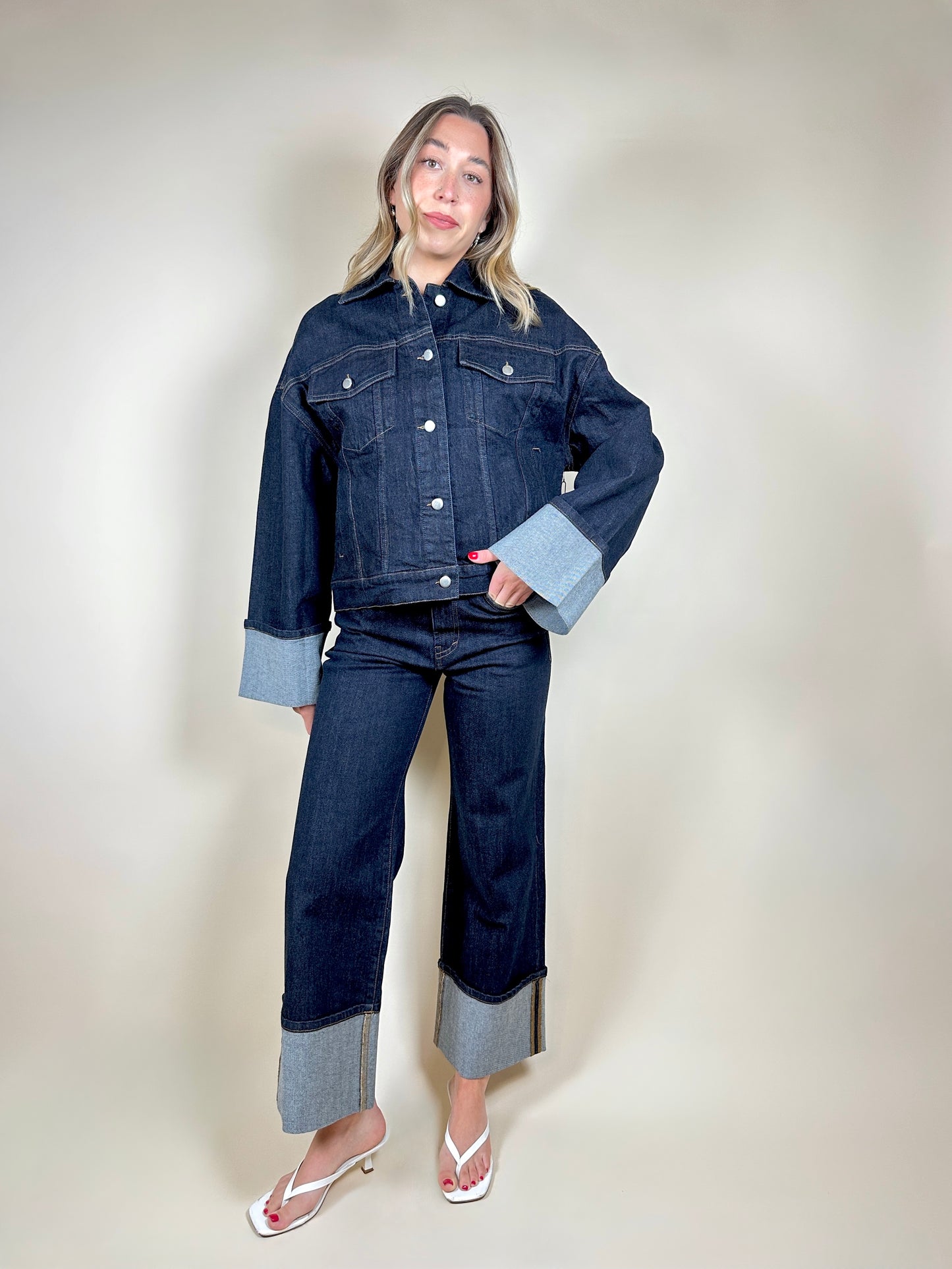 Camryn Cuffed Jeans