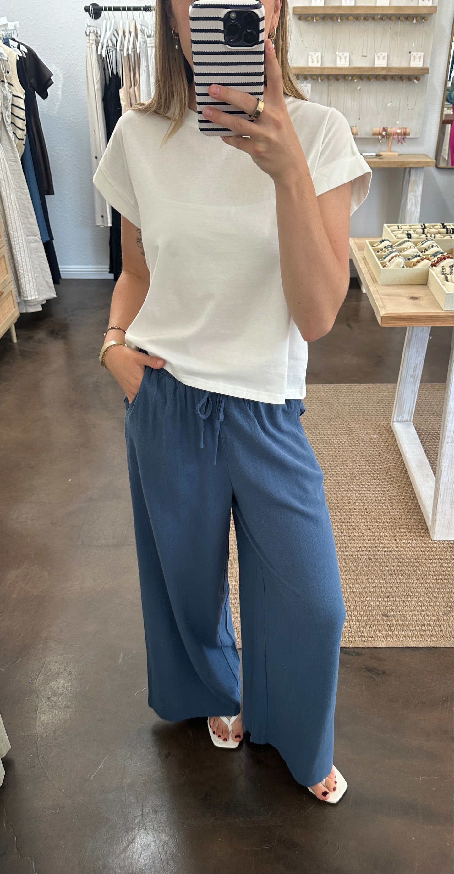 LENA LINEN PANTS