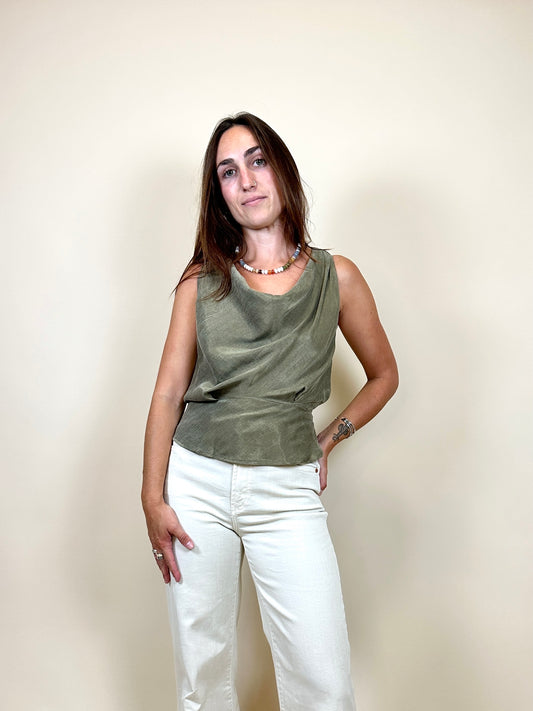 Lex Halter Wrap Top
