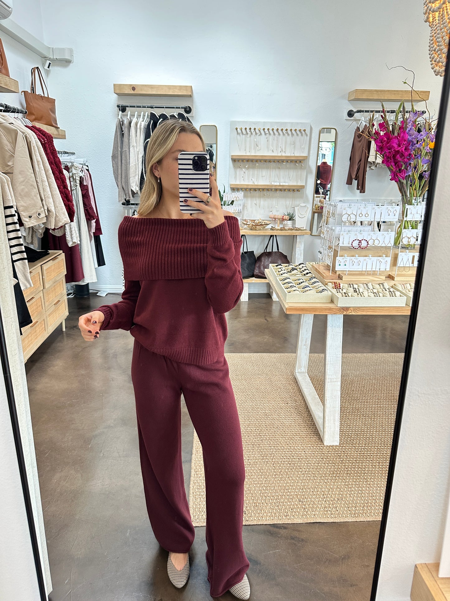 AURORA SWEATER PANTS | Jules Street Boutique