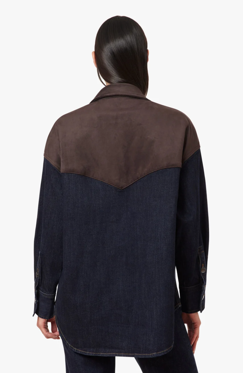 Blaine Suede Shirt Jacket