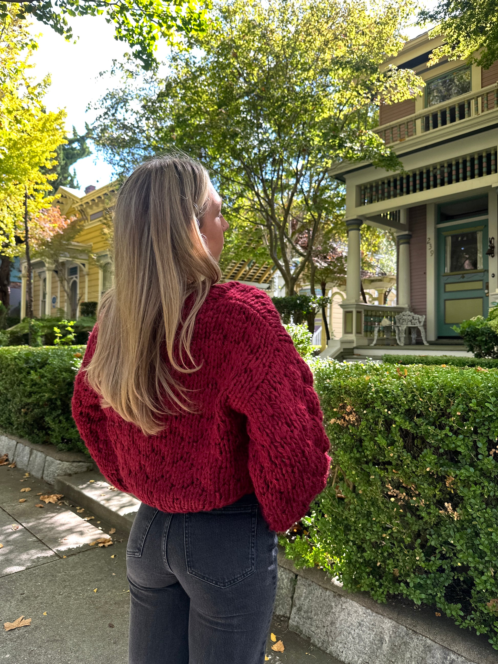 CALA CHUNKY CARDIGAN | Jules Street Boutique