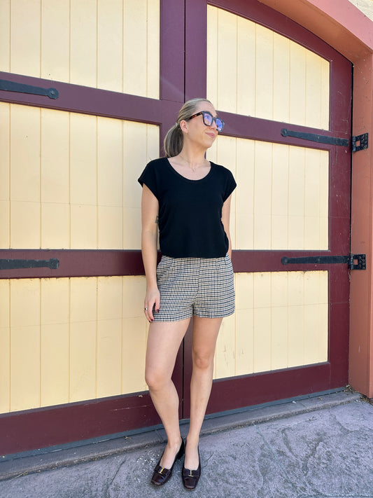 CAP SLEEVE LOOSE FIT TOP 