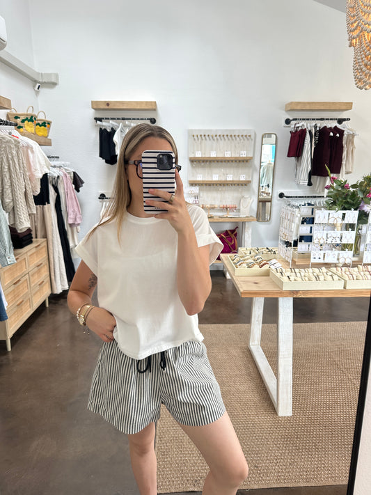 CLASSIC TEE WHITE | Jules Street Boutique
