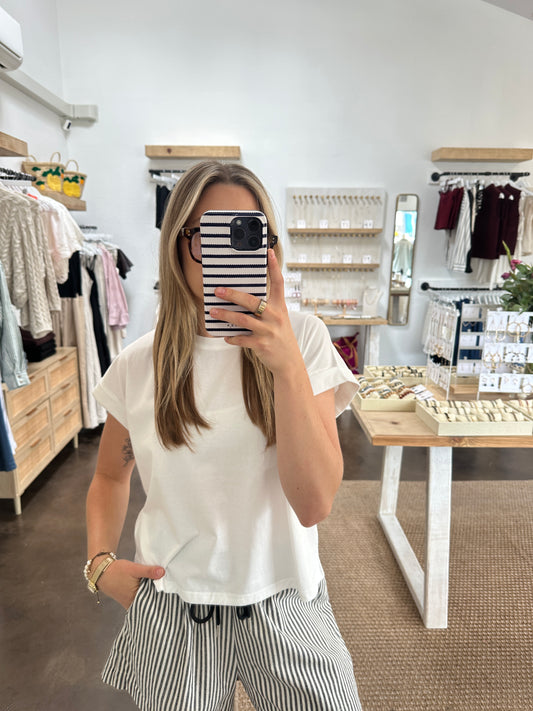 CLASSIC TEE WHITE | Jules Street Boutique