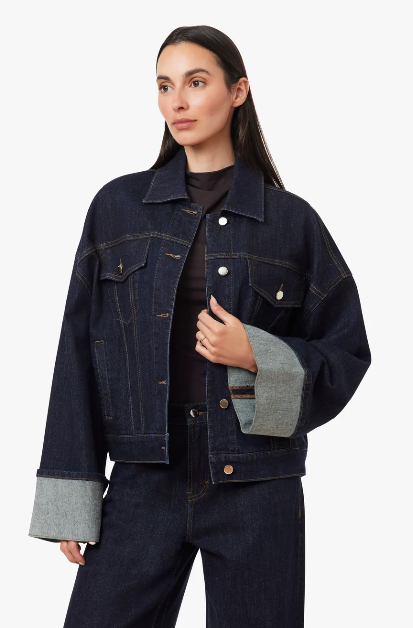 Cuffed Trucker Jacket