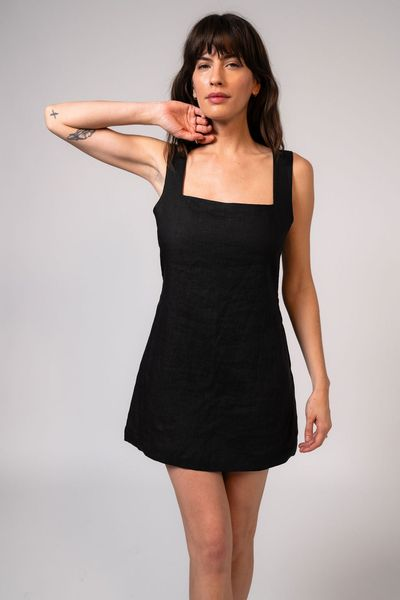 DAHLIA SQUARE NECK MINI DRESS