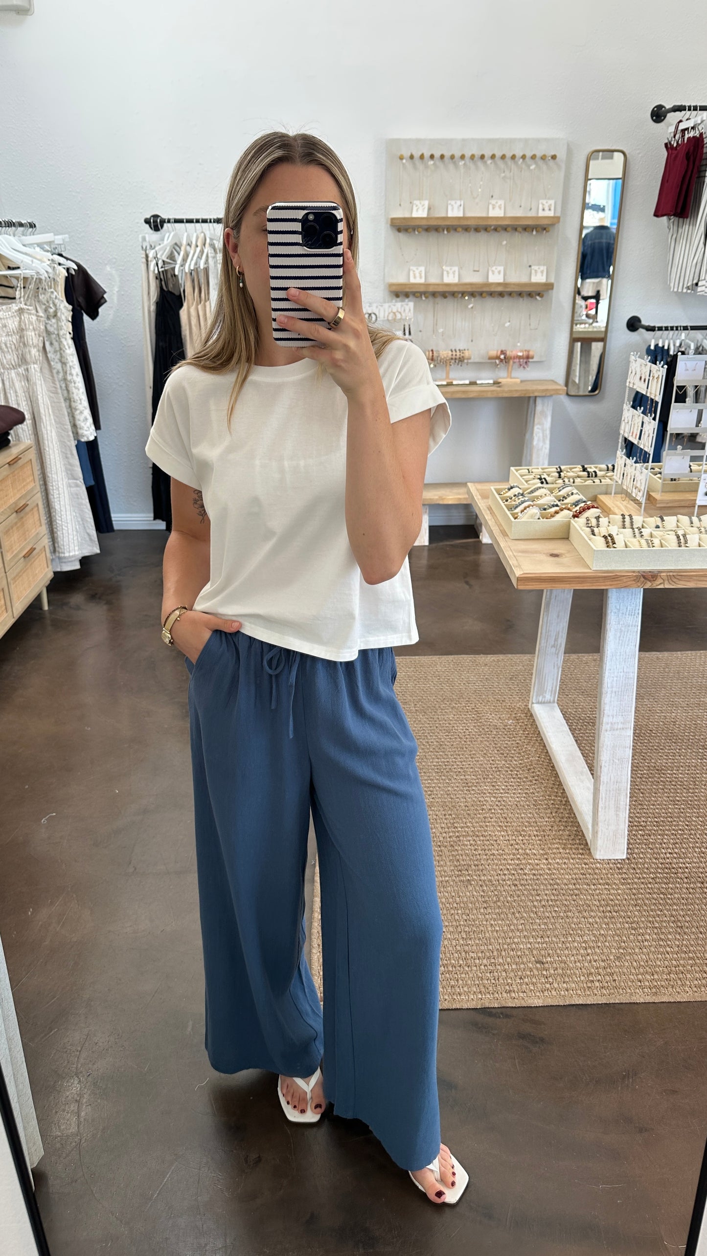 LENA LINEN PANTS