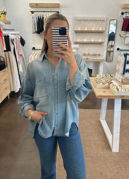 DANICA DENIM SHACKET