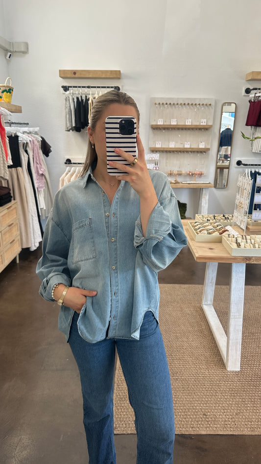 DANICA DENIM SHACKET