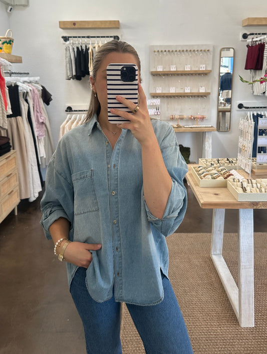 DANICA DENIM SHACKET