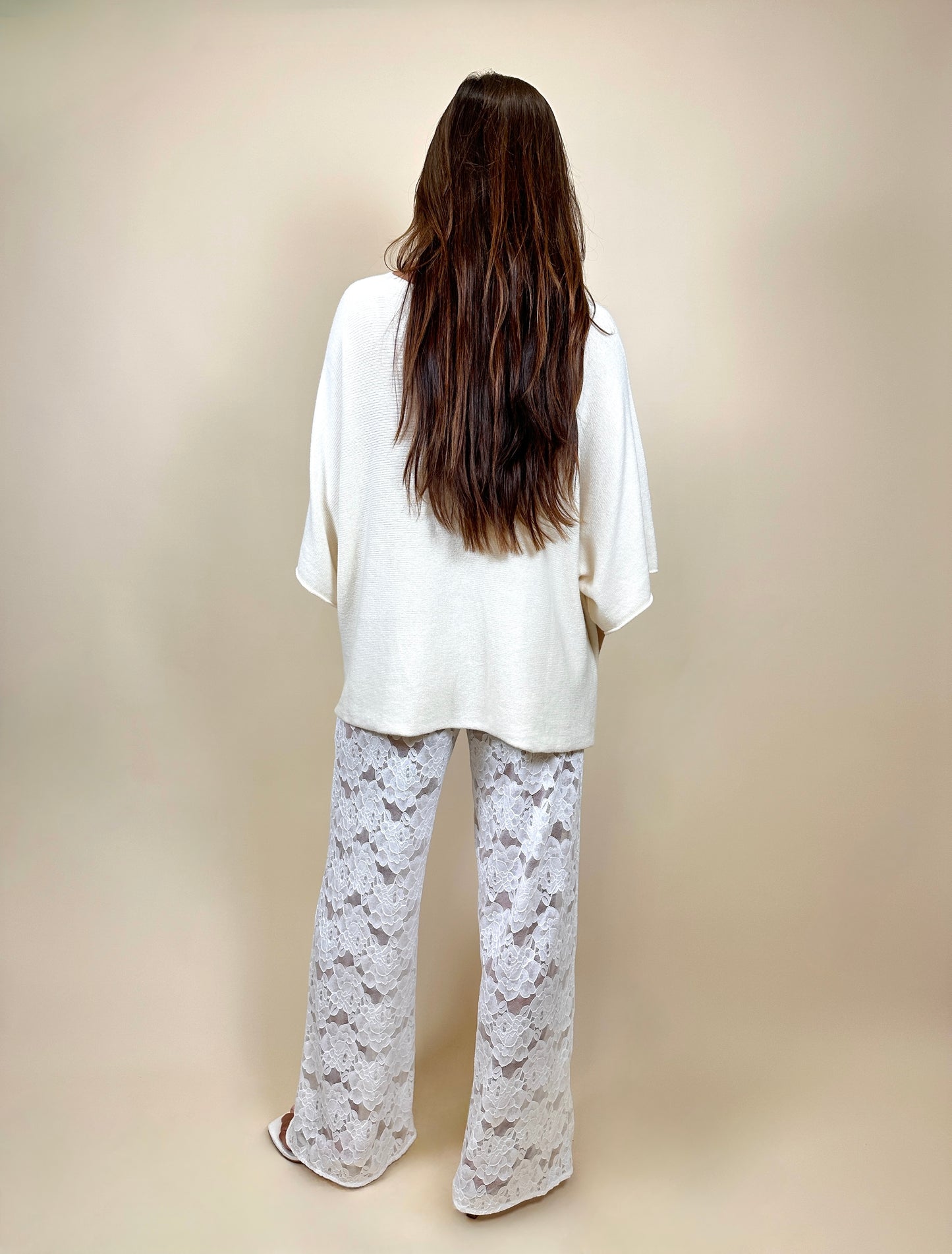 Batwing Sweater Ivory
