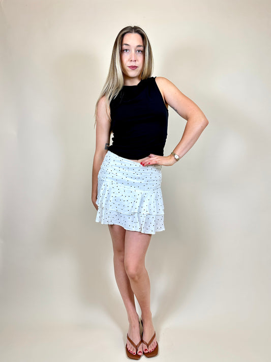 Eliza Polka Dot Skirt
