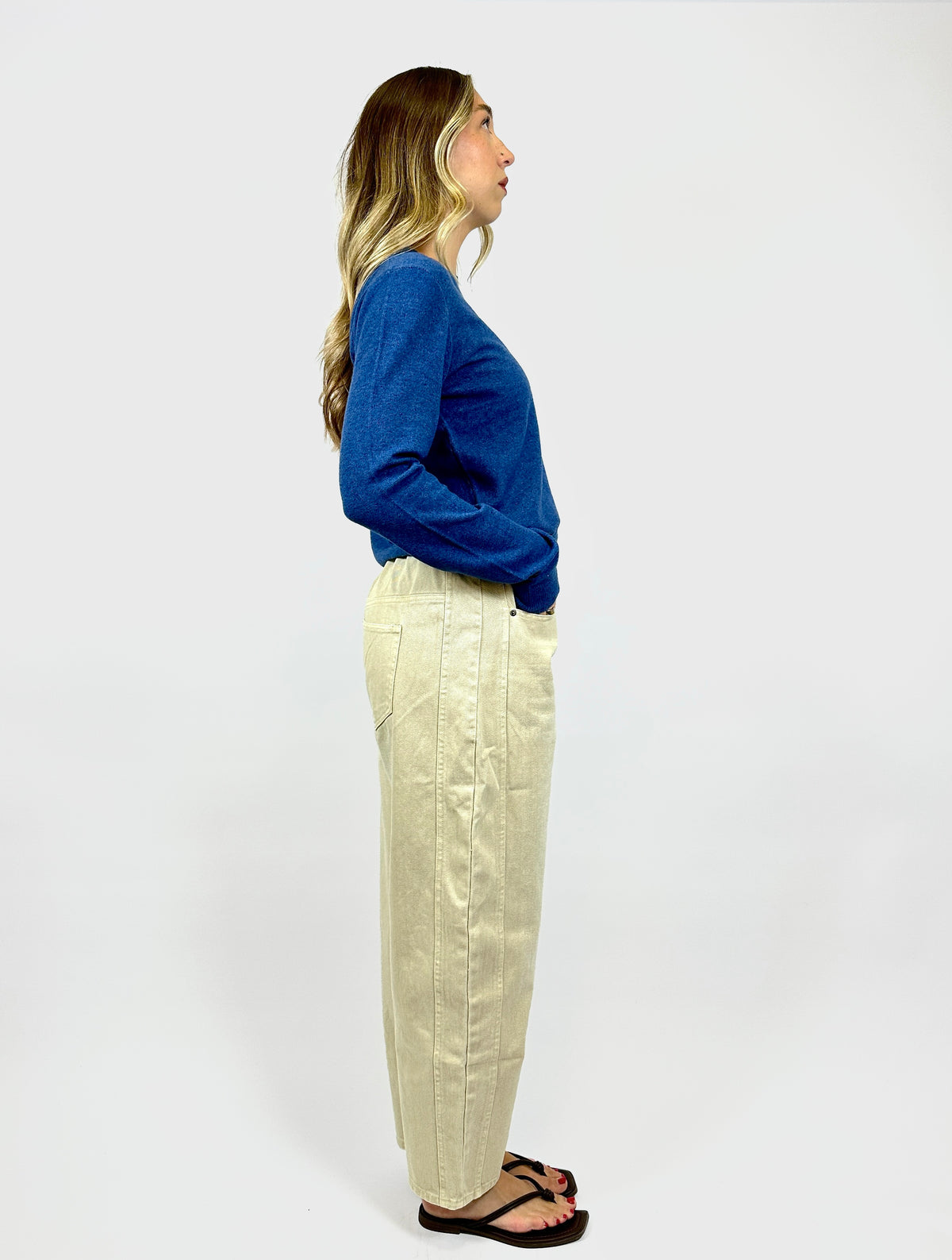 Taurus Barrel Jeans Taupe