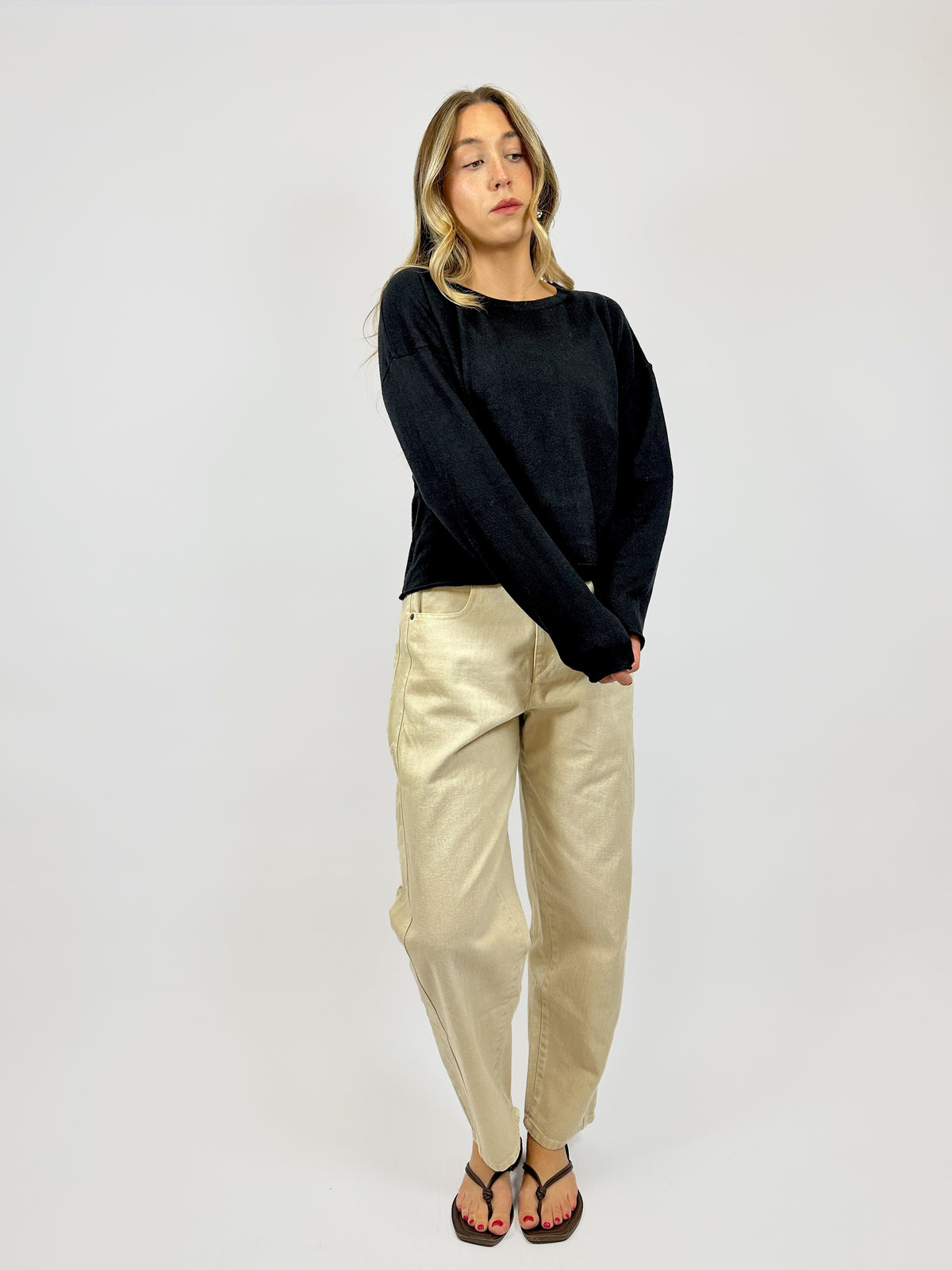 Essentials Long Sleeve Black