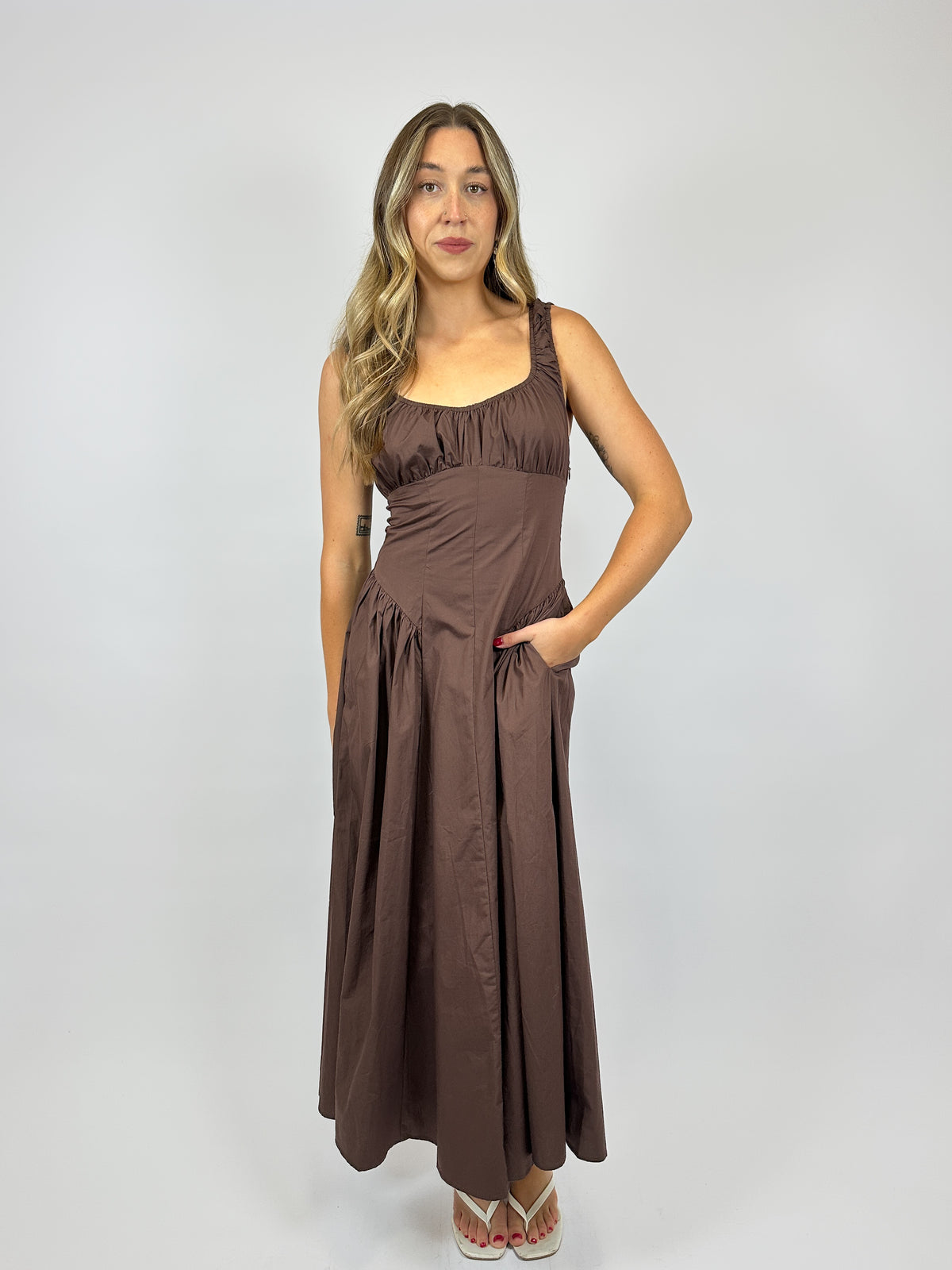 Vittoria Dress Brown