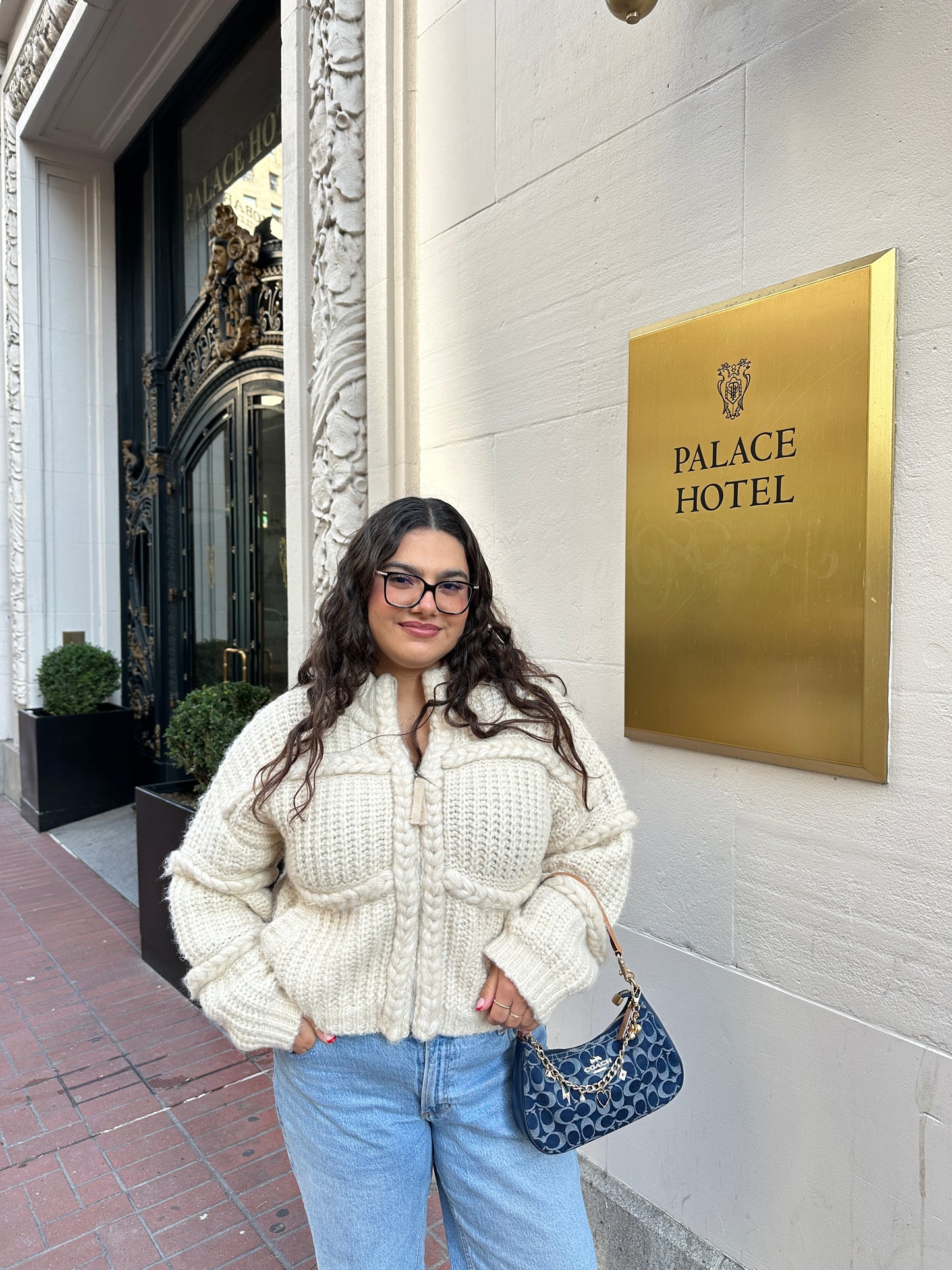 JAMES CHUNKY KNIT SWEATER