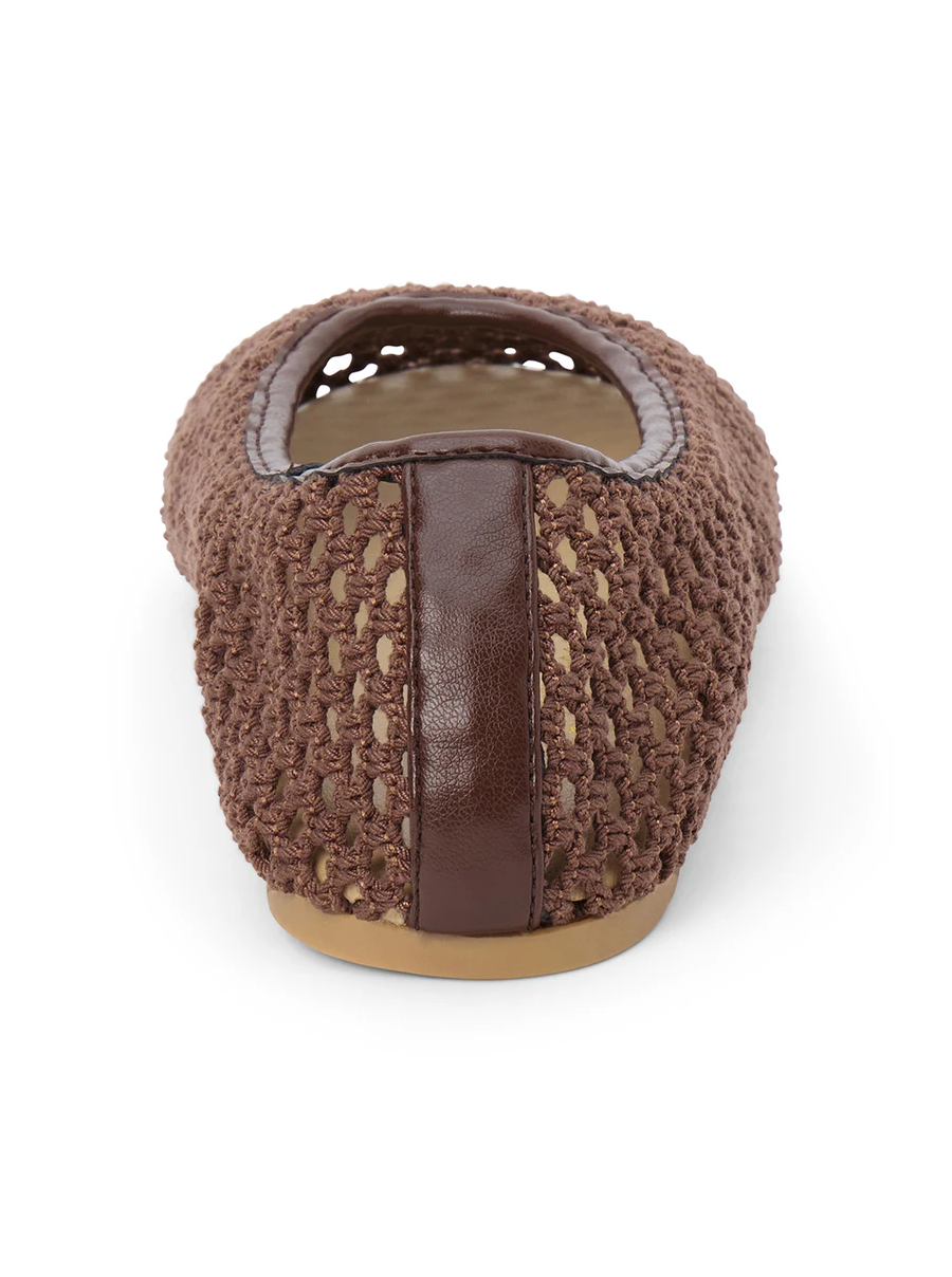 Marta Flat Chocolate