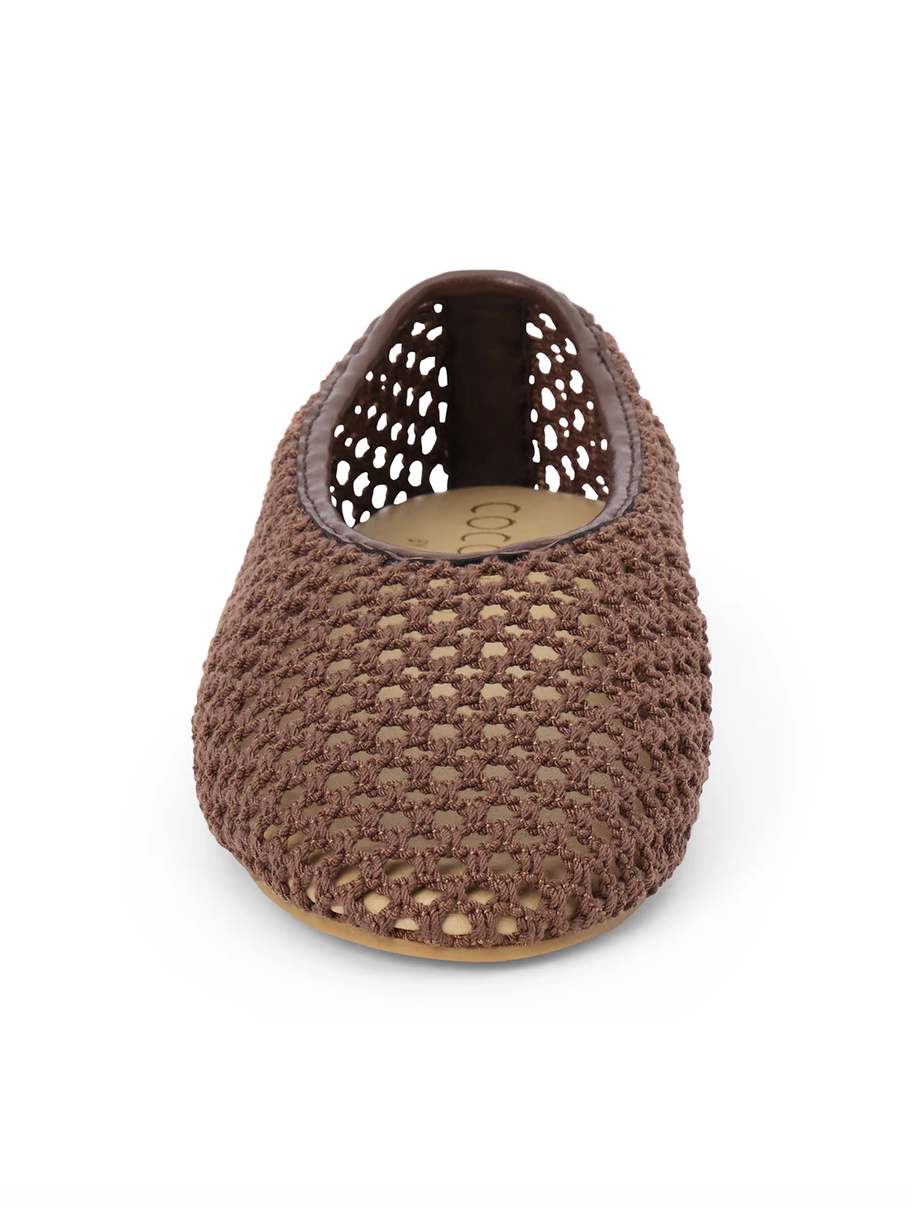 Marta Flat Chocolate