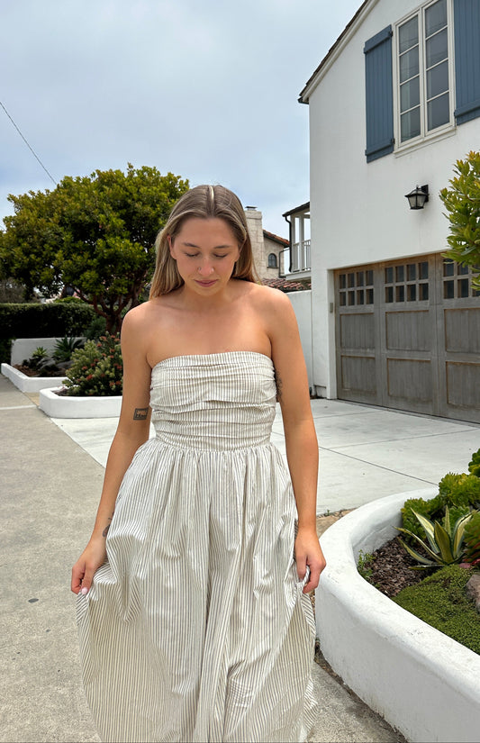 Rosa Striped Maxi Dress | Jules Street Boutique